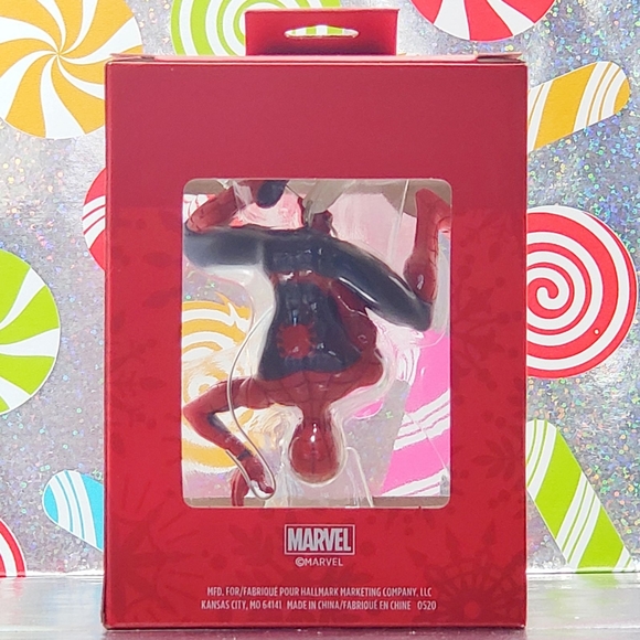 Hallmark Marvel Avengers Spiderman 3" Christmas Tree Ornament Keepsake Gift New - Picture 3 of 7